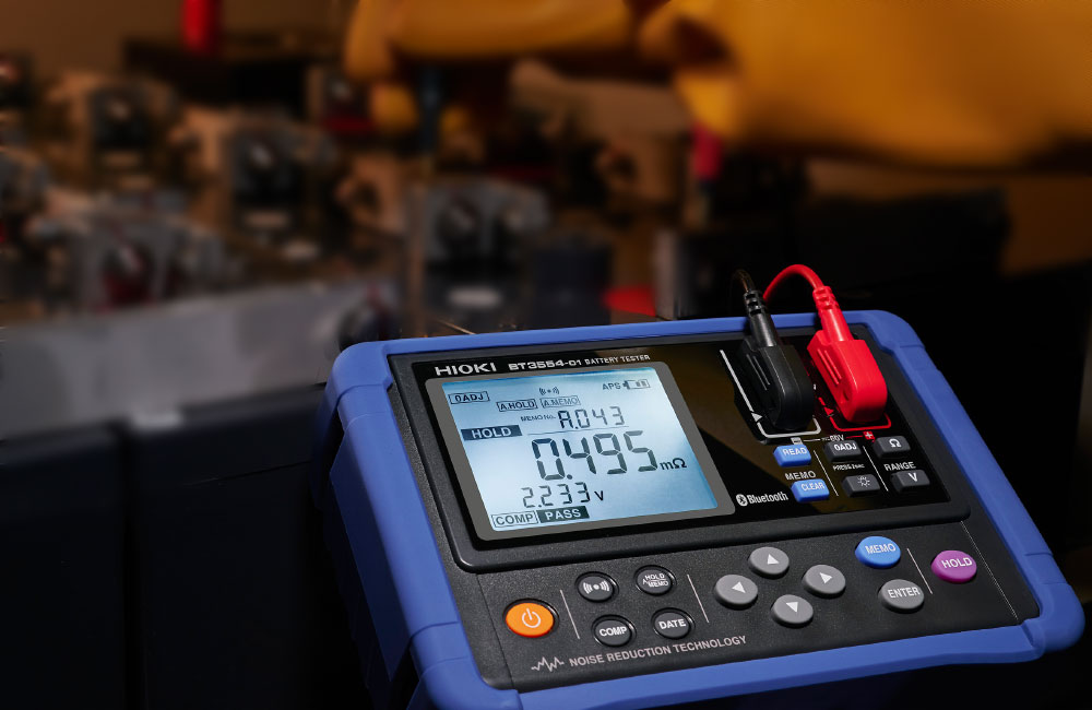 Reduce battery diagnostic times by about 60%. Significantly lower workload with fast, accurate measurement.